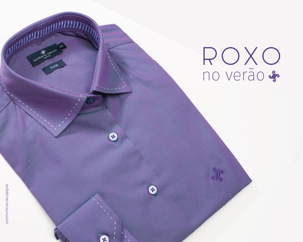 Roxo no verão