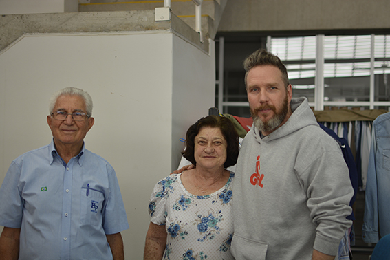 Senhor Humberto, Dona Leonilda e Alexandre Herchcovitch