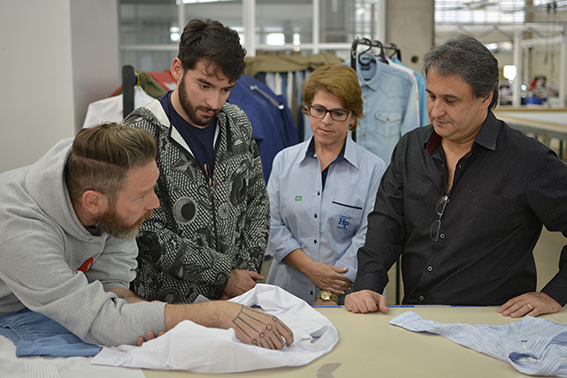 Alexandre, Pedro, Silvana e Carlos